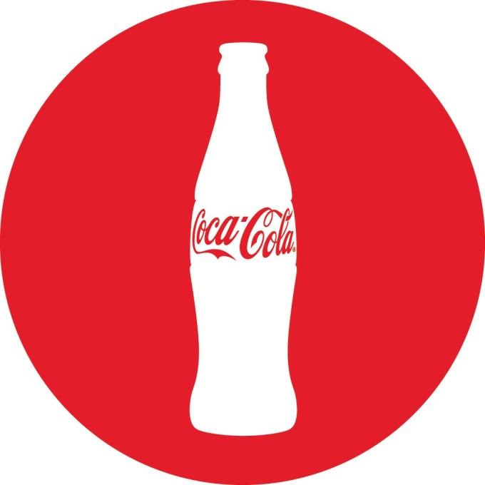 coca cola bottle logo png
