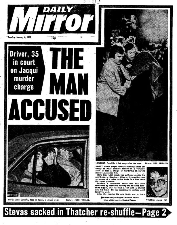 Daily Mirror Front Page 6th January 1981